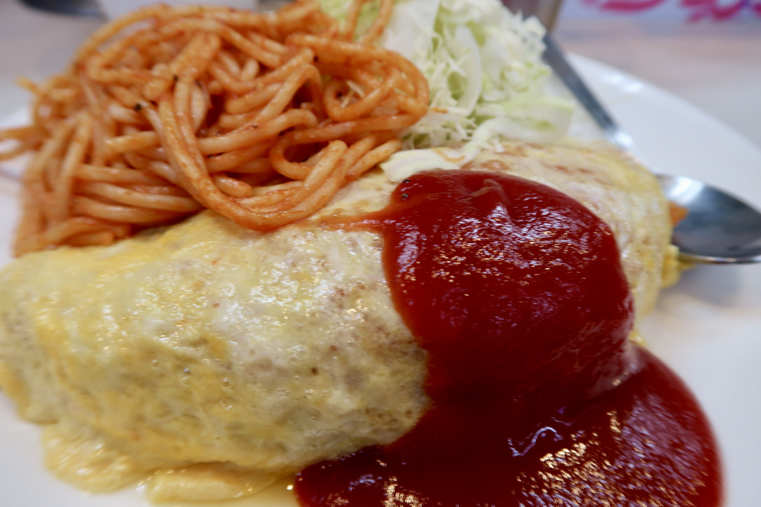 むさしや オムライス アップ画像