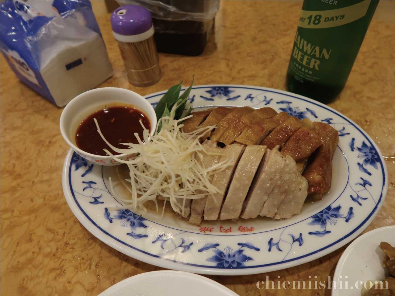 「鵝肉城活海鮮」の名物ガチョウ肉