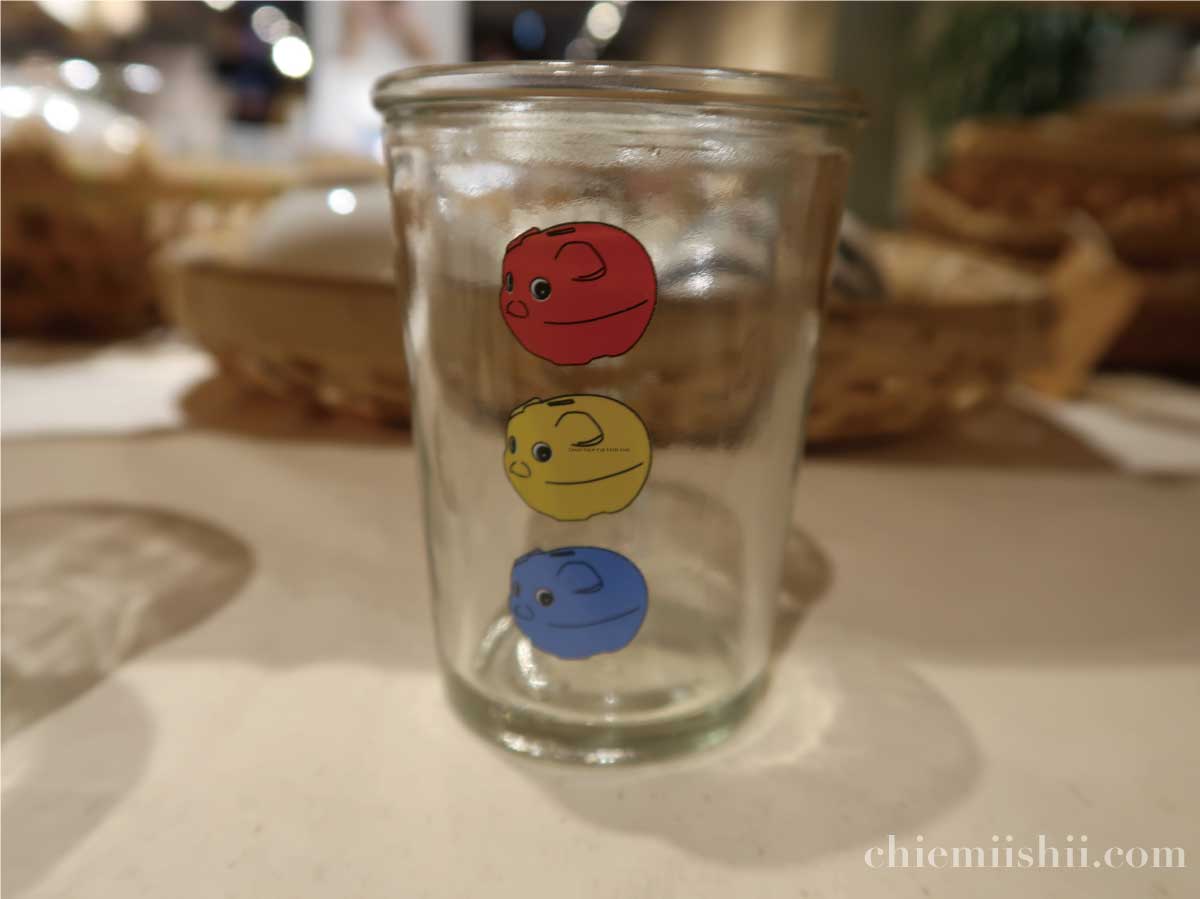 【台湾・台北】神農生活（しんのうせいかつ）豚の貯金箱デザインの台湾ビールグラス