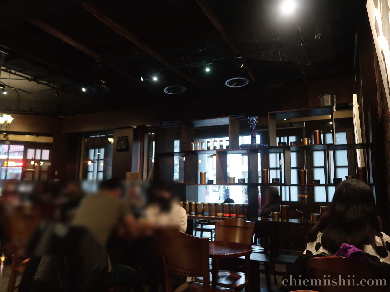 台湾・台北「森高砂咖啡館（サンコーヒー）」店内の様子