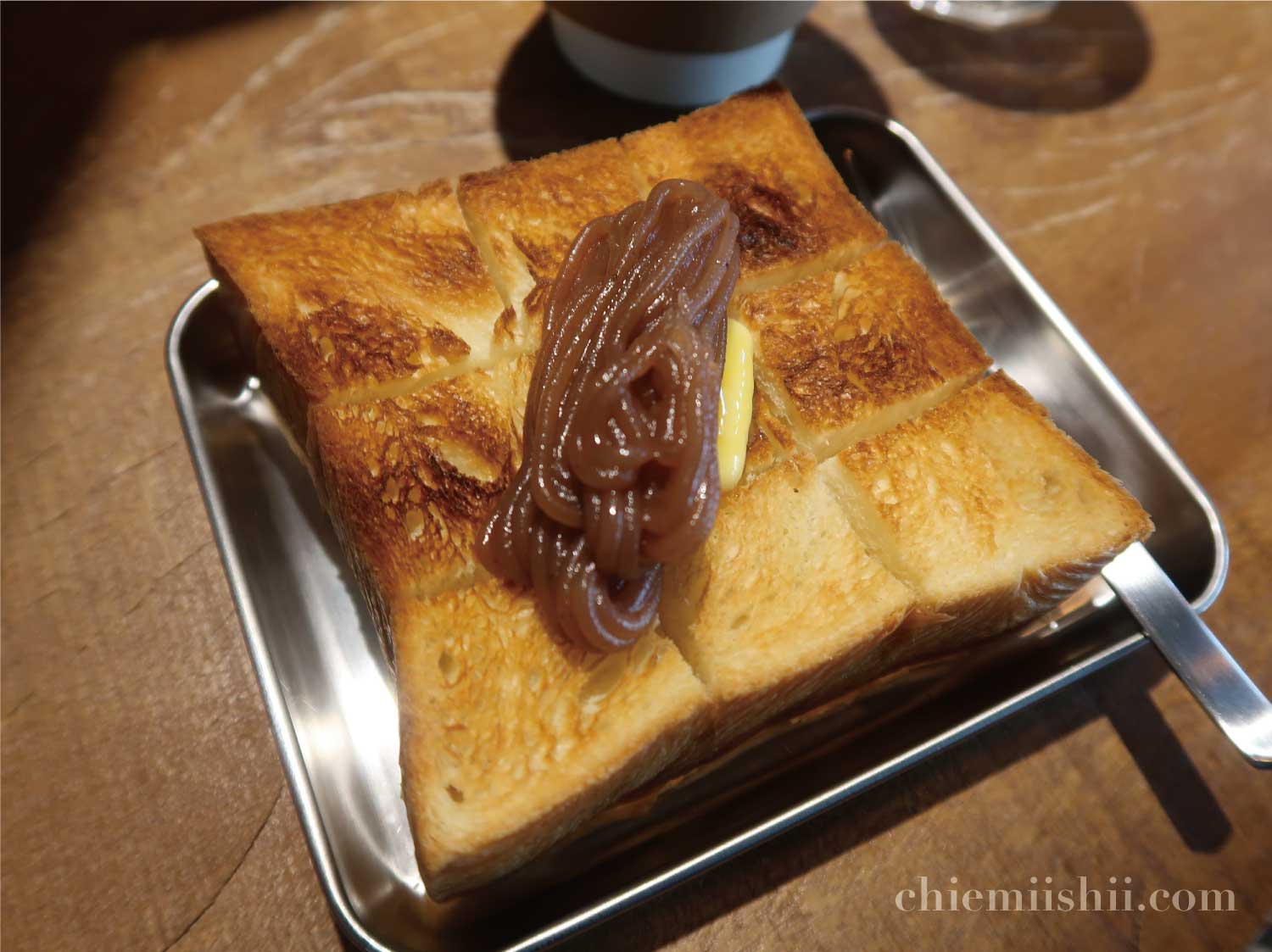 台湾・台北「時々珈琲（TokiDoki Coffee Roastery）」のモンブランデニッシュトースト