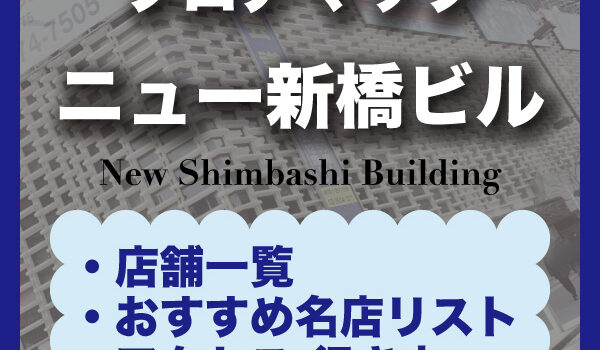 ニュー新橋ビルのフロアマップ・マッサージ・ランチ・飲食店おすすめ・行き方完全版